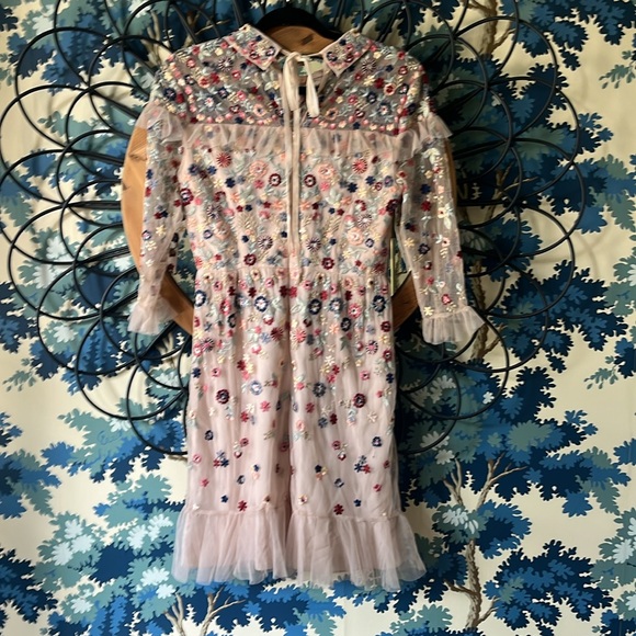 Needle and Thread embroidered dress, size 6 - Picture 5 of 8